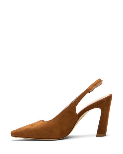 Stuart Weitzman Brown Stassi Slingback 85