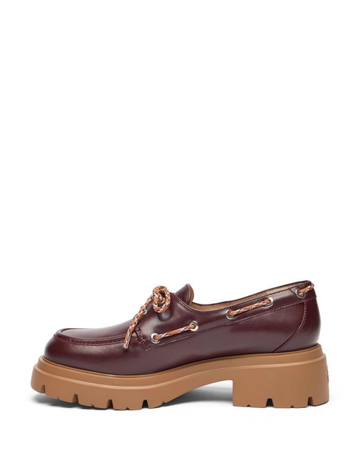 Stuart Weitzman Brown Hudson Moccasin