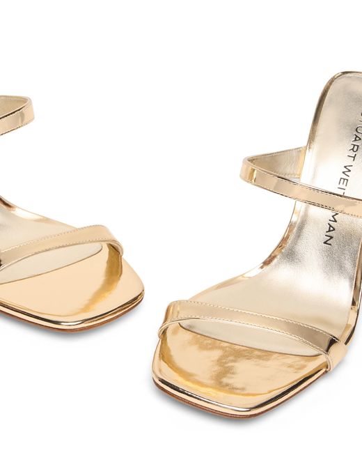 Vinnie Wedge Slide 85 Stuart Weitzman en coloris Natural