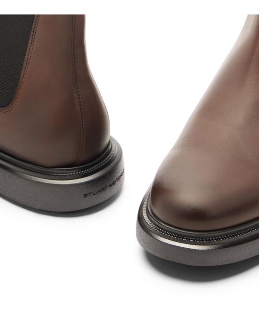 Stuart Weitzman Brown Amos for men