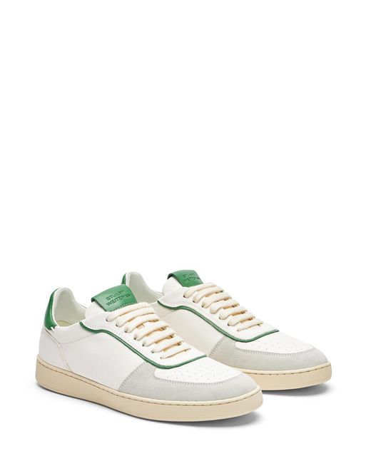 Stuart Weitzman White Sw Derby for men