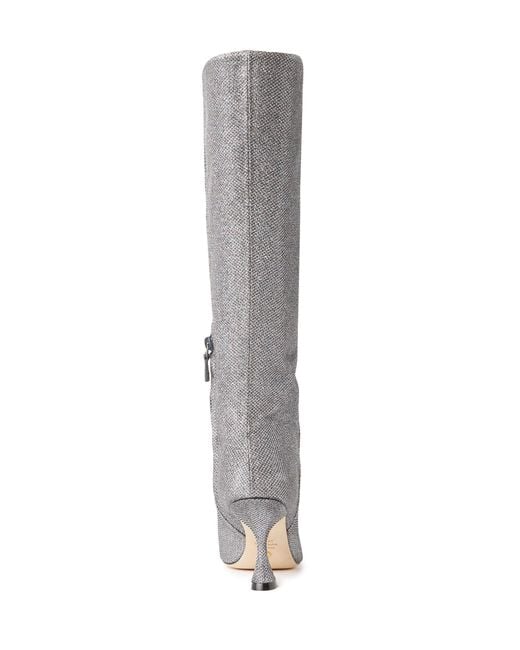 Stuart Weitzman Gray Xcurve 85 Slouch Boot