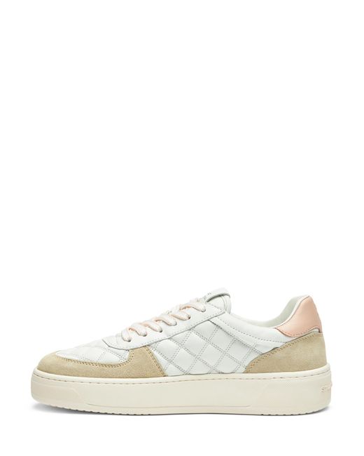 Stuart Weitzman White Sw Courtside Sleek Sneaker