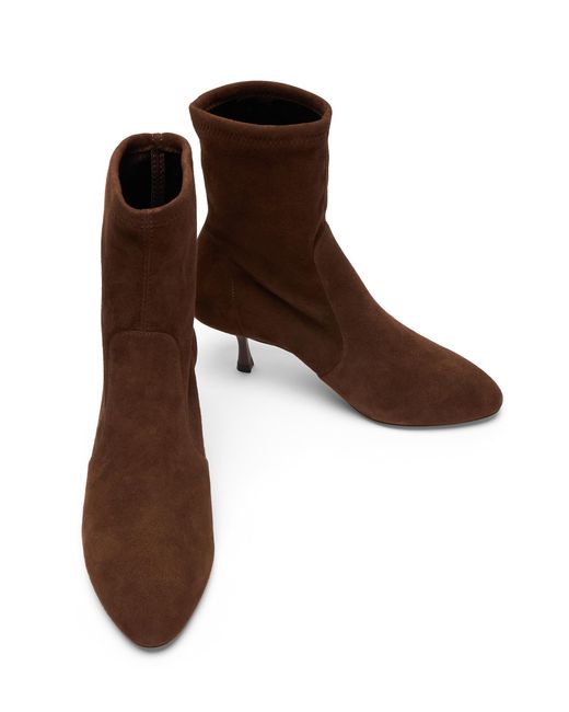 Stuart Weitzman Brown Madison Stiefelette 60