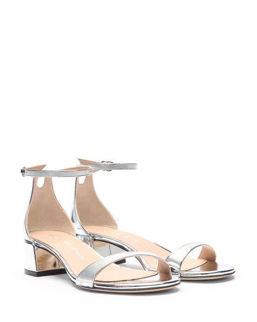 Stuart Weitzman White Nudist Block 35