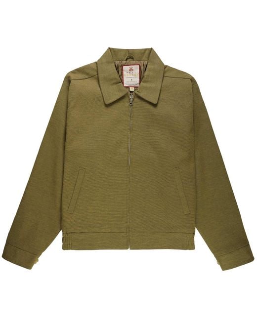 real hoxton Green Gab Jacket for men