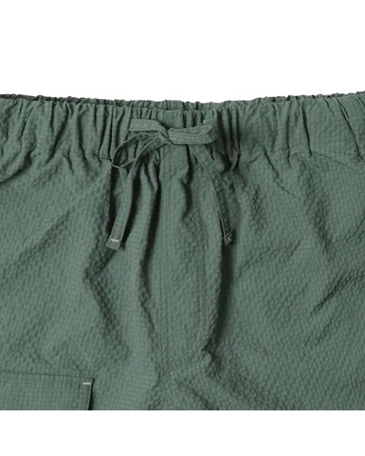 FRIZMWORKS Green Comfortable Branding Shorts for men