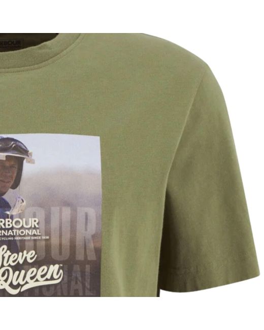 Barbour Green Walde T-Shirt for men