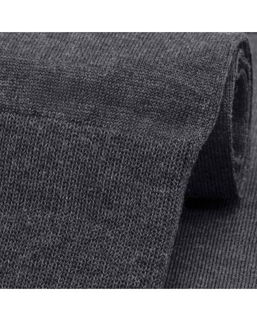 Stuarts London Black Brian Oak Plain Socks for men