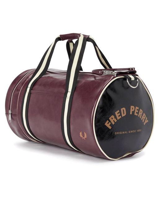 fred perry duffle bag