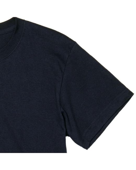 United Athle Blue 5001 Classic Fit 5.6Oz T-Shirt for men
