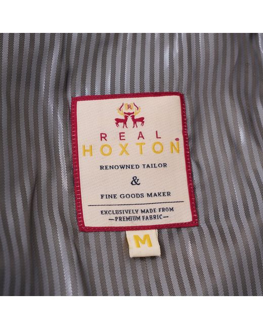 real hoxton Gray Mac Coat for men