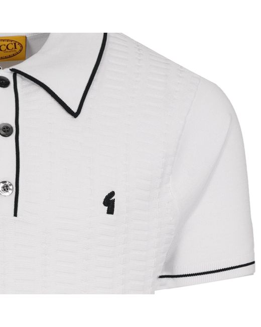 Gabicci White Ronnie Polo for men