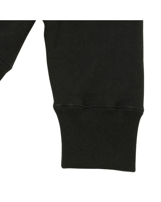 Wonder Looper Black Pullover Crewneck Super Looper French Terry for men