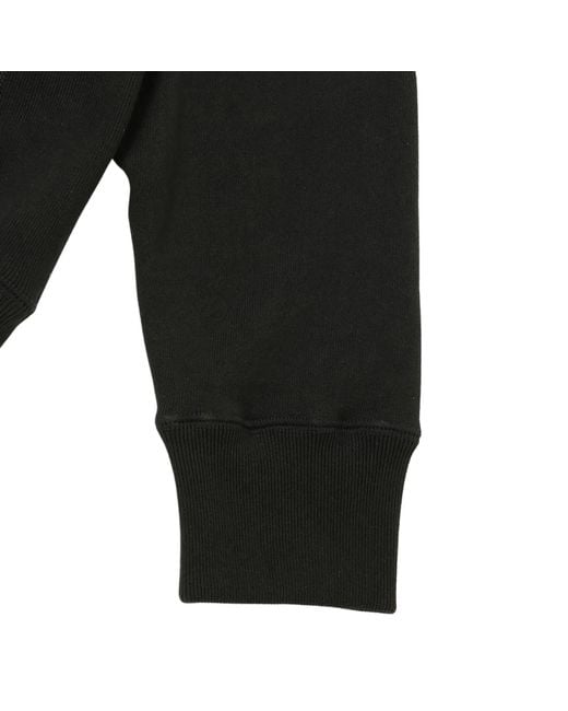 Wonder Looper Black Pullover Crewneck Super Looper French Terry for men