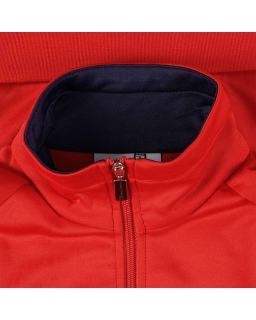 Sergio Tacchini Red New Dallas Track Top for men