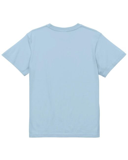 United Athle Blue 5001 Classic Fit 5.6Oz T-Shirt for men
