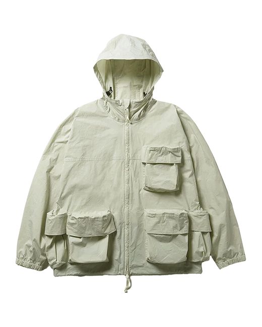 Snow Peak Green C/N Parka for men