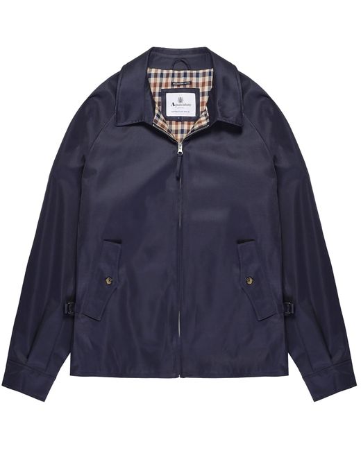 Aquascutum Blue Archival Mid Jacket for men