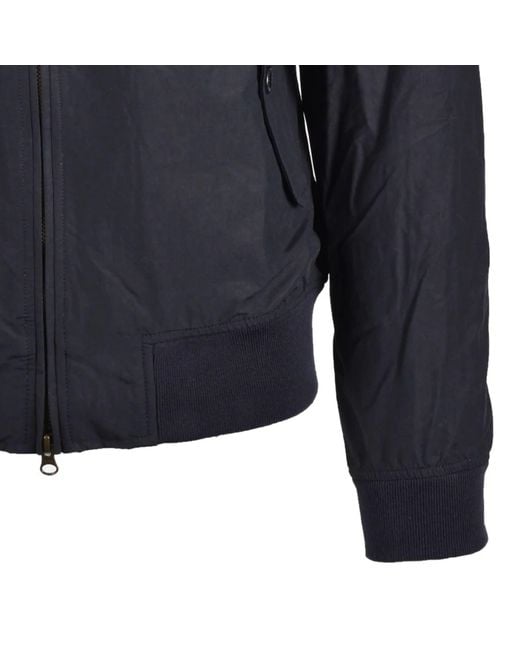 Barbour Blue Rectifier Harrington Jacket for men