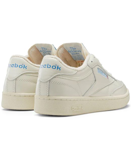 Reebok White Club C 85 Vintage Sneakers for men