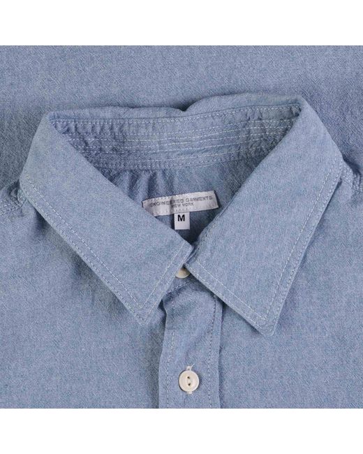 Engineered Garments Blue Work Shirt for men