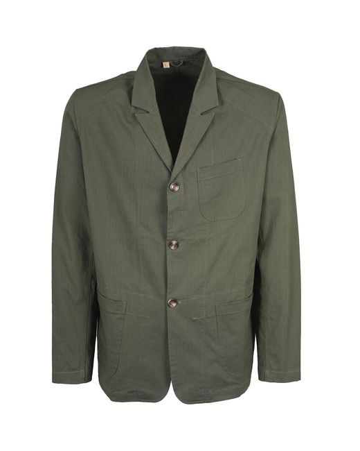 real hoxton Green Ripstop Engineer Jacket for men