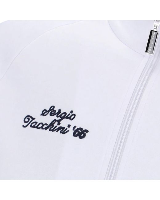 Sergio Tacchini White Orion Davis Track Top for men