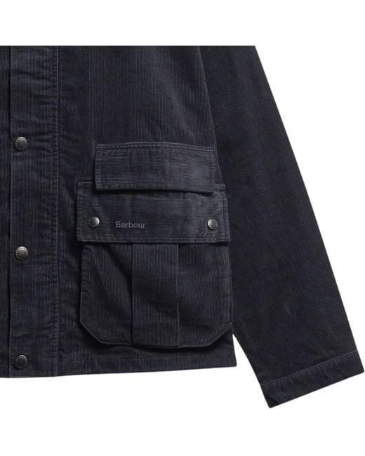 Barbour Blue Utility Ursula Casual Jacket for men
