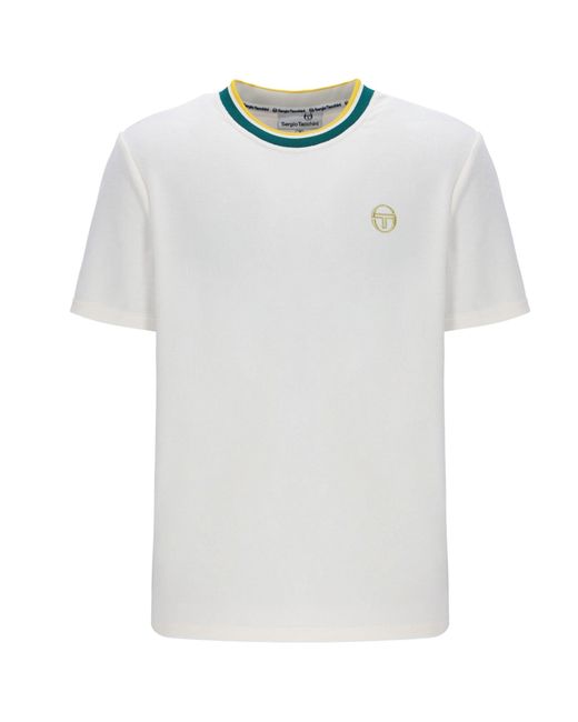 Sergio Tacchini White Monte T-Shirt for men