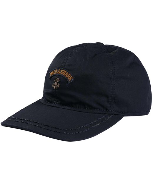 Paul & Shark Blue Anchor Logo Cap for men