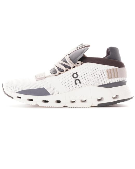On Running Cloudnova Sneakers - White/umber for men