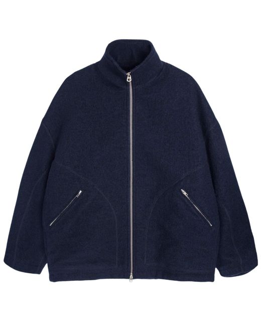 YMC Blue Aaron Zip Jacket for men