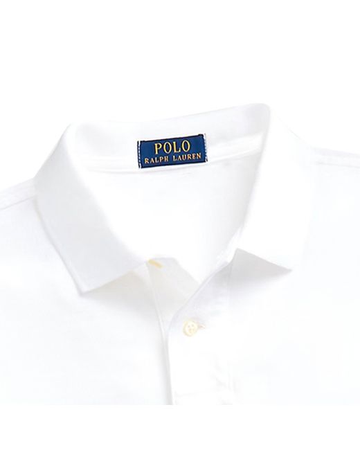Polo Ralph Lauren White The Iconic Mesh Polo Shirt for men