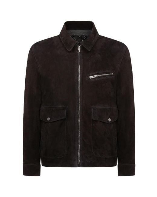 Belstaff Black Patterson Jacket for men