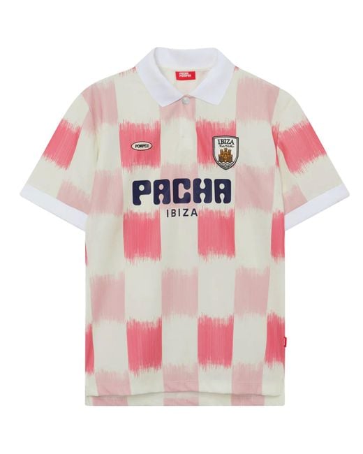 Pompeii3 Pink X Pacha Football Shirt for men