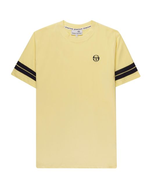 Sergio Tacchini Yellow Grello T-shirt for men