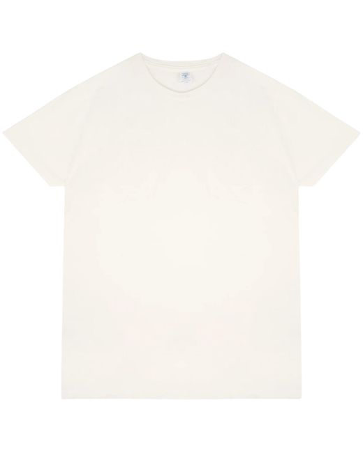 Velva Sheen White Short Sleeve Crew Neck T-Shirt for men