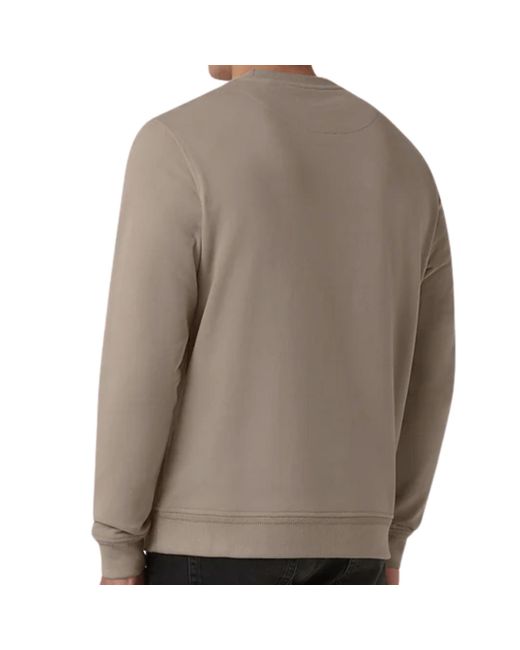 Belstaff Gray Crew Neck Sweatshirt for men