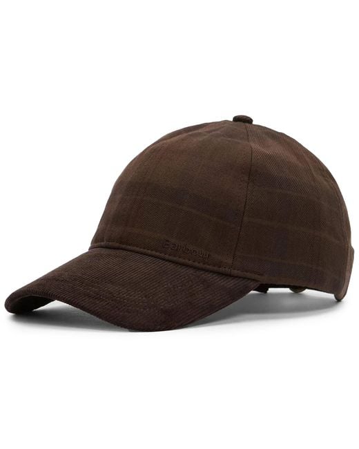 Barbour Brown Macklow Cap for men