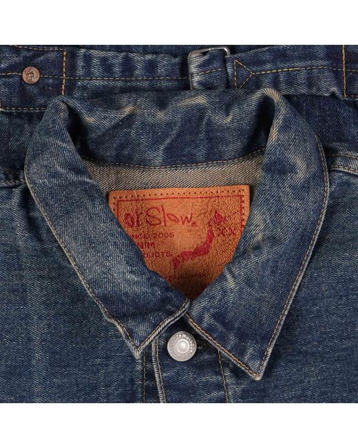Orslow Blue Type 1 Denim Jacket for men