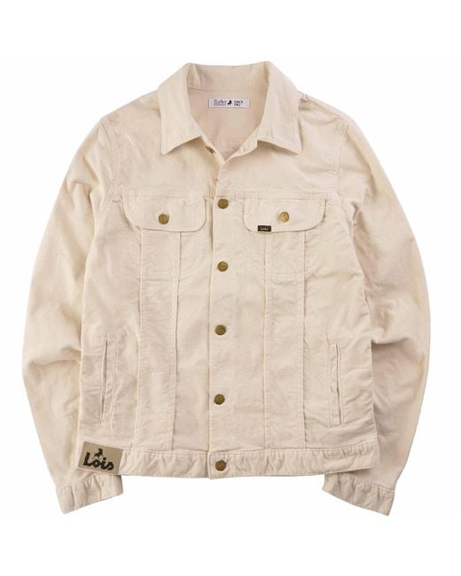 Lois Natural Tejana Thin Corduroy Jacket for men
