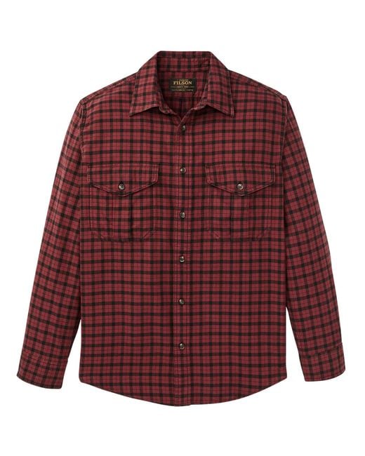 Filson Purple Alaskan Guide Shirt for men