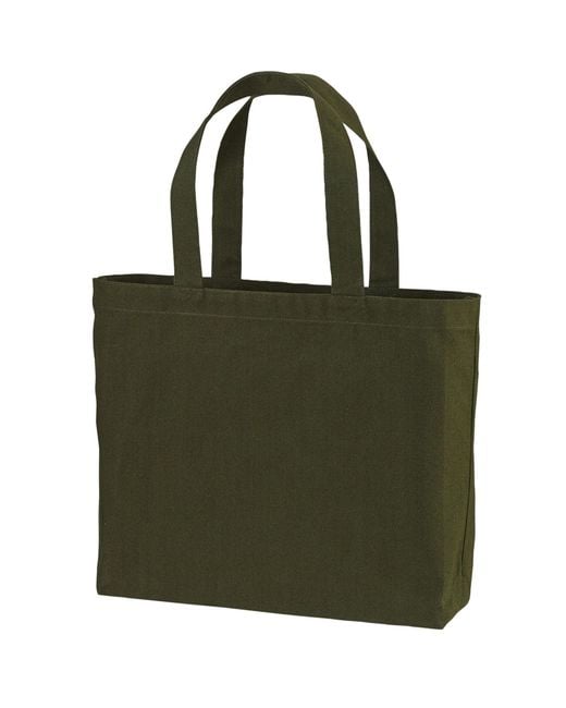 United Athle Green 1518 Heavy Canvas Tote for men