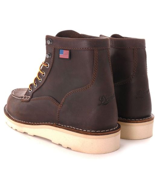 Danner Brown Bull Run Moc Toe for men