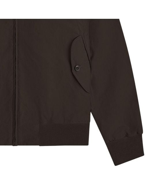Fred Perry Black Harrington Jacket for men