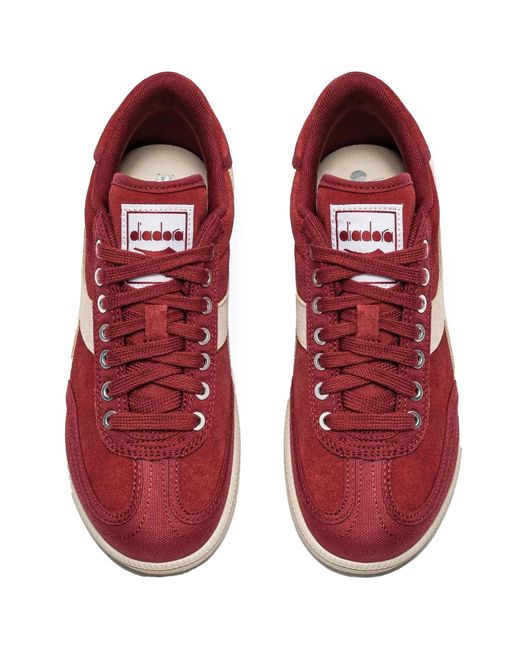 Diadora Red Trainer Suede for men