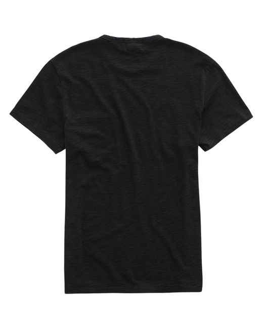 RRL Black Jersey Pocket T-Shirt for men