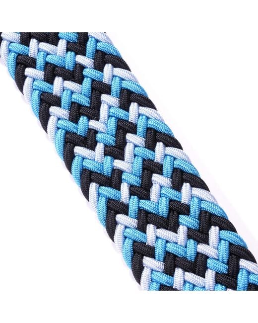 Andersons Blue Woven Belt for men