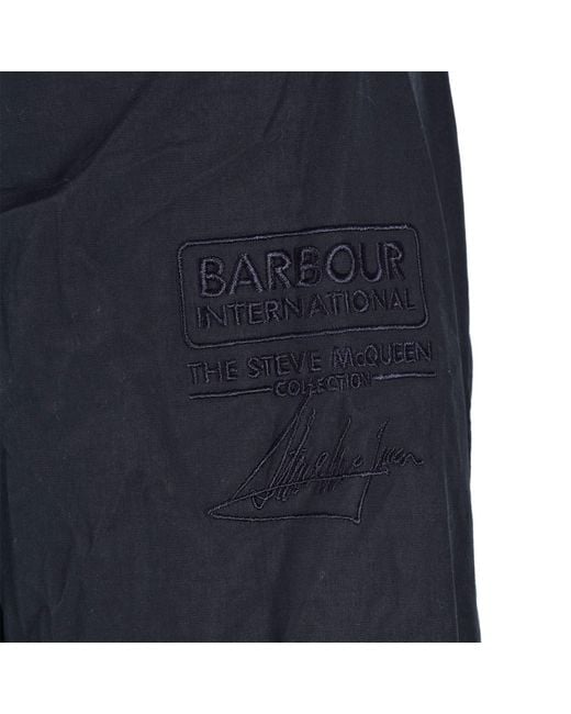 Barbour Blue Rectifier Harrington Jacket for men